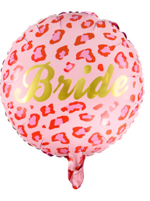 Фолиев Балон за Моминско Парти "Bride", 45 см, смесен