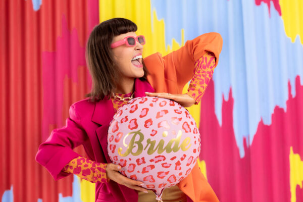 Фолиев Балон за Моминско Парти "Bride", 45 см, смесен