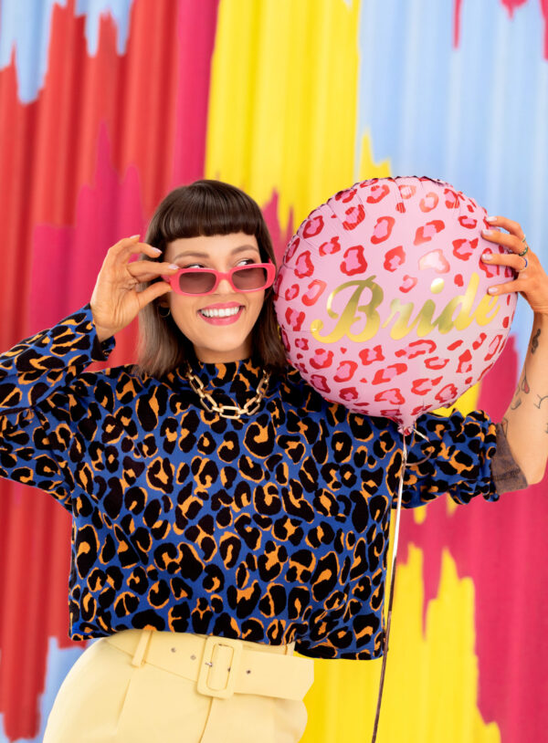 Фолиев Балон за Моминско Парти "Bride", 45 см, смесен