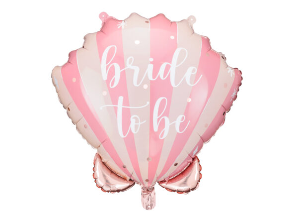 Фолиев балон Морска Мида  "Bride to be" - 52x50см