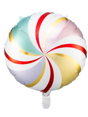 Фолиев балон Кенди, 35см, микс