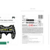 Фолиев балон Gamepad, 75x52 см