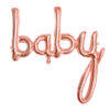 Фолиев Балон Baby, Розово Злато