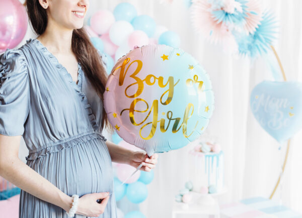 Фолио балон сфера "Boy or Girl" - 45см