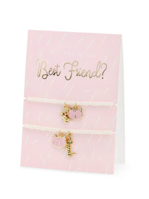 Поздравителна Картичка с надпис "Ще бъдеш ли мой най-добър приятел ?"