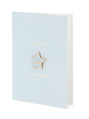 Картичка за Бащата "Ти си моят супергерой", 10.5см x 14.8см