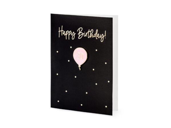 Поздравителна Картичка за 30-ти Рожден ден "Happy Birthday"