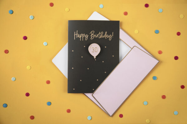 Поздравителна Картичка за 30-ти Рожден ден "Happy Birthday"