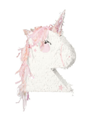 Сгъваема пинята за лакомства и бонбони - Еднорог , 41 x 48 x 10 cm