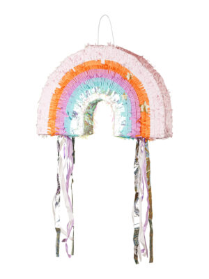 Сгъваема пинята Дъга за лакомства и бонбони