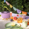 Разноцветни чинийки - 21 см  (6 бр./пакет)